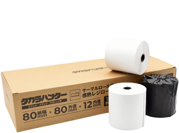 キッチンプリンタ用感熱ロール紙 1箱(10巻入)【幅80mm】